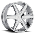 HE887 22X9 6X135/5.5 CHROME 38MM