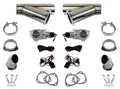 Granatelli 2.5in Stainless Steel Electronic Dual Exhaust Cutout