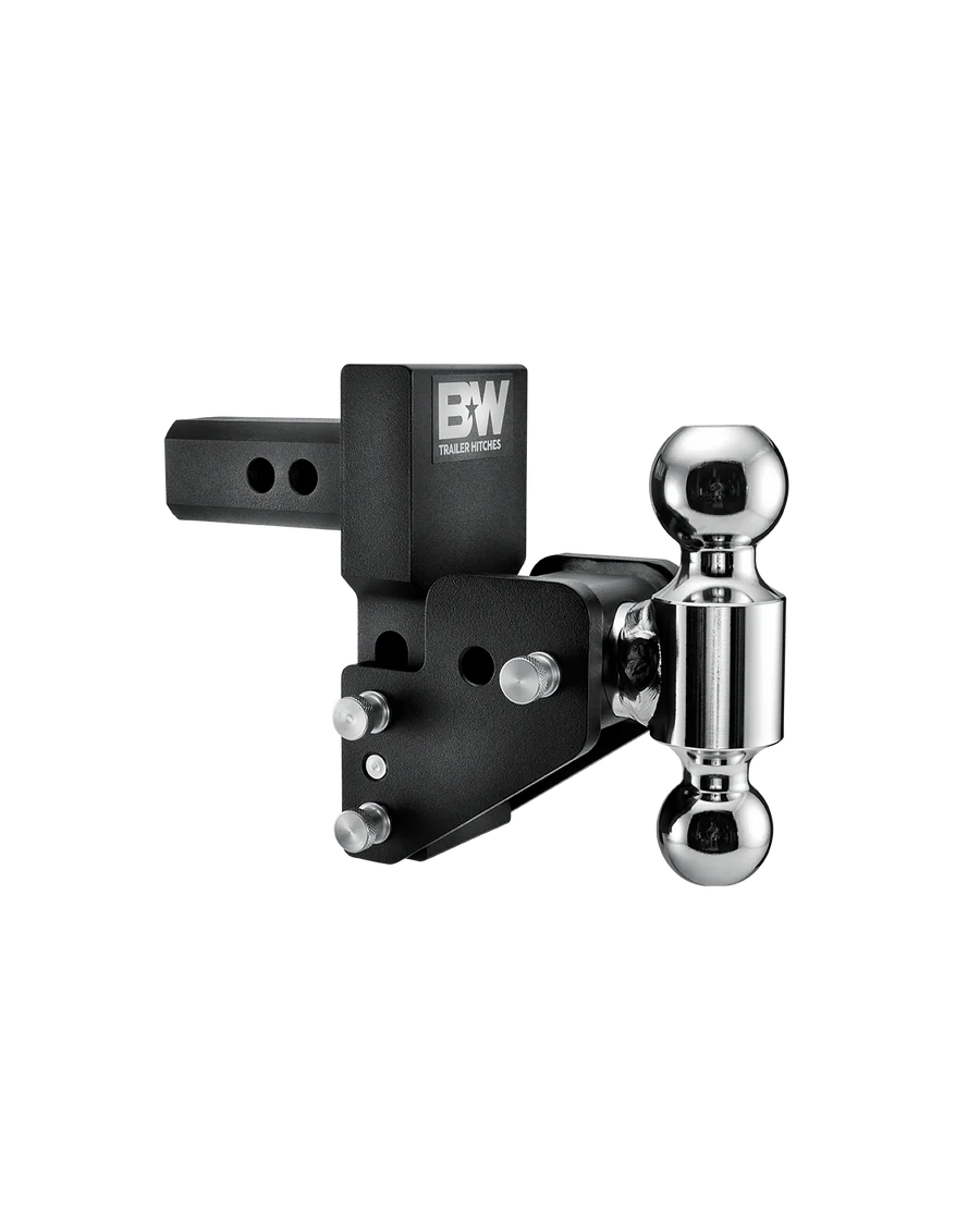 Tow and Stow 2 Inch Multi-Pro 2in x 2 5 16in Dual Ball 2 1 2in Drop 3 1 2in Rise