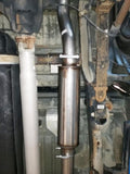 CB EXH 1118 F150 SGL SIDE EXIT 4ININTER/TAIL PIPE VIOLATOR MUFF/HW/5INPOL TIP I