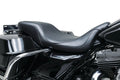 Mustang 08-21 Harley Electra Glide,Rd Glide,Rd King,Str Glide Super Tripper 1PC Seat Carbon - Blac