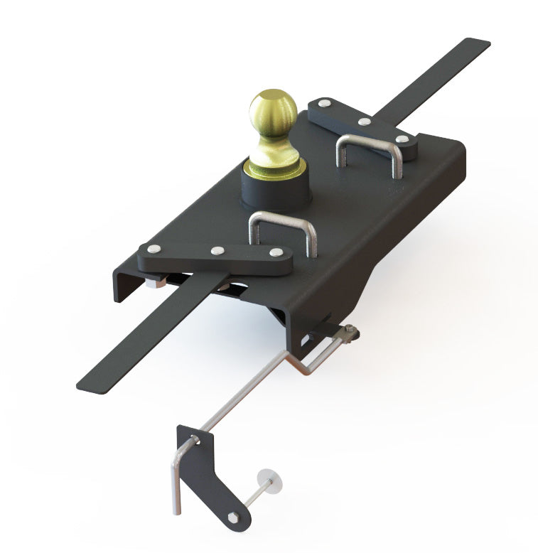(kit)12C SILVERADO/SIERRA 1500 FLIPOVER INVERTIBLE GOOSENECK GTW30000LBS