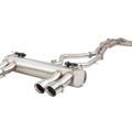 1518 BMW F8X M3/M4 VAREX CAT BACK SYS DUAL 2.5IN TO 3IN 4IN TIPS 304SS