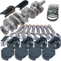 Eagle Ford 302 TW Heads 3.400in Crank 5.400in I-Beam Rods -6cc 4.030in Pistons Rotating Assembly