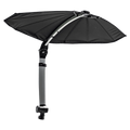 TELE-OUTRIGGER, 1-1/8 BLACK/SILVER
