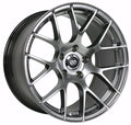 Enkei Raijin 19x8.5 42mm Offset 5x112 Bolt Pattern 72.6 Hub Bore Hyper Silver Wheel