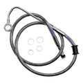 Goodridge 18-23 HD FXFB/FXLRS (w/ABS) +8in Black Brake Line Kit w/Black Fittings