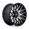 Moto Metal Wheels OVERLOOK 20X10 5X4.5/5 78 -18 G-BLK-MCH MO816BD20101418N