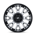 Moto Metal Wheels OVERLOOK 20X10 5X4.5/5 78 -18 G-BLK-MCH MO816BD20101418N