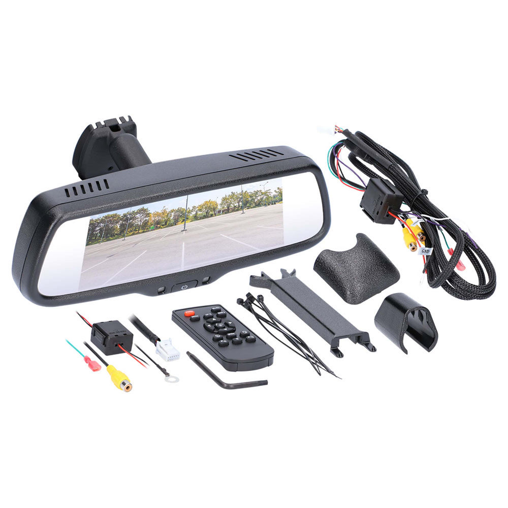 7 INCH MIRROR/MONITOR SINGLE VIEW W
