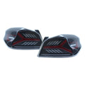OLM Y-Spec LED Taillights (Clear Lens Red Optic) - 2015-2021 WRX / STI