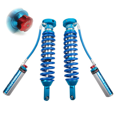 King Shocks 05+ Toyota Tacoma Front 2.5 Dia Remote Coilover w/Adjuster for use w/Long travel A-Arm