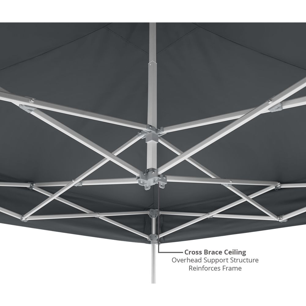 ENDEAVOR SHLTR BK FRM 15FT(4.5M) WHITE TP CB