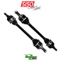 Driveshaft Shop 2007-2012 Manual E90 BMW Sedan with E92 M3 Differential 3 Chromoly Driveshaft