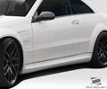 2003-2009 Mercedes CLK W209 Duraflex Black Series Look Wide Body Side Skirt Rocker Panels - 2 Piece