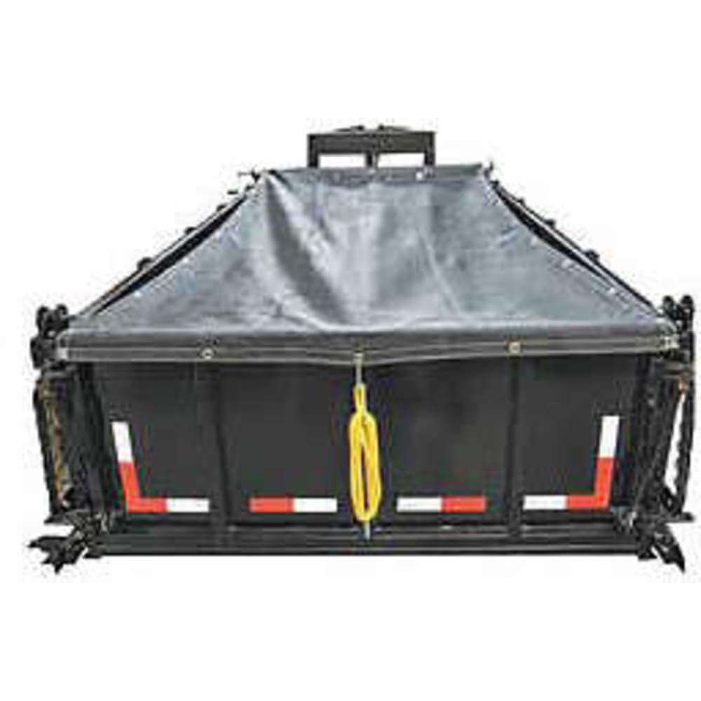 TARP ROLLER KITDUMP6.5FTX15FT BLK MESH