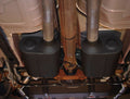 Flowmaster cat-back exhaust detail