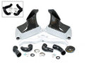 do88 10-12 Porsche 911 Turbo/Turbo S (997.2) BigPack Intercooler Kit w/Silver Pipe + Inlets