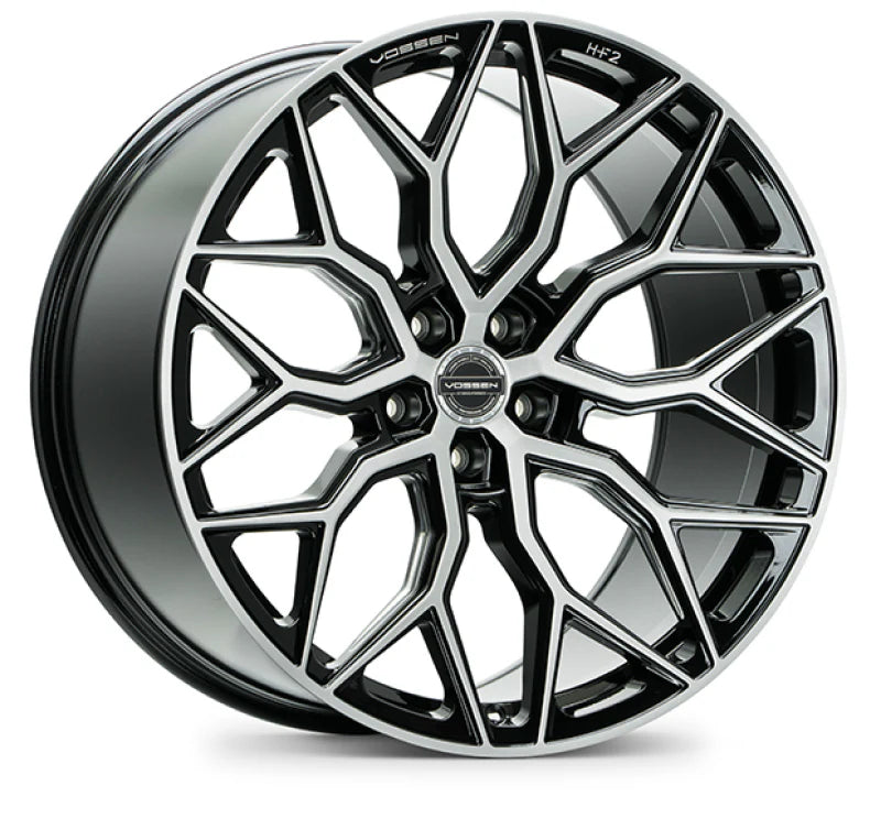 Vossen Forged Evo-2R - 19x8.5 - 5x120 - ET35 - GB - Gloss Black - C8 Stingray Fitment - Front