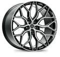 Vossen black auto part