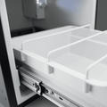REFRIGERATOR. DOMETIC CRD 50 DRAWER REFRIGERATOR/FREEZER 1.7 CU.FT. COLOR: STAINLESS STEEL
