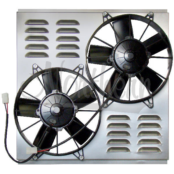 DUAL 10IN HIGH CFM FAN & SHROUD