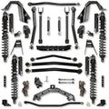 18C WRANGLER JL 2DR 3.5IN TREX HYBRID TRAIL RUNNER SYS FRONT & REAR