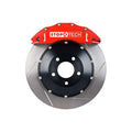 RED CALIPER/SLOTTED ROTOR