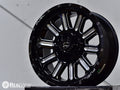 D620 20X9 5X5.5/150 GL-BLK-MIL 20MM