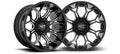MO808 20X10 5X5.5/150 18MM GLOSS BLACK MILLED