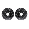 R1 Concepts Brake Rotor- D/S - Silver Fits Saturn SC