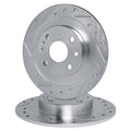 R1 Concepts Brake Rotor- D/S - Silver Fits Saturn SC