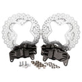 Performance Machine UTV Caliper/Rotor Kit - Black Ano