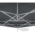 ENDEAVOR SHLTR BK FRM 15FT(4.5M) STEEL ORG TP CB