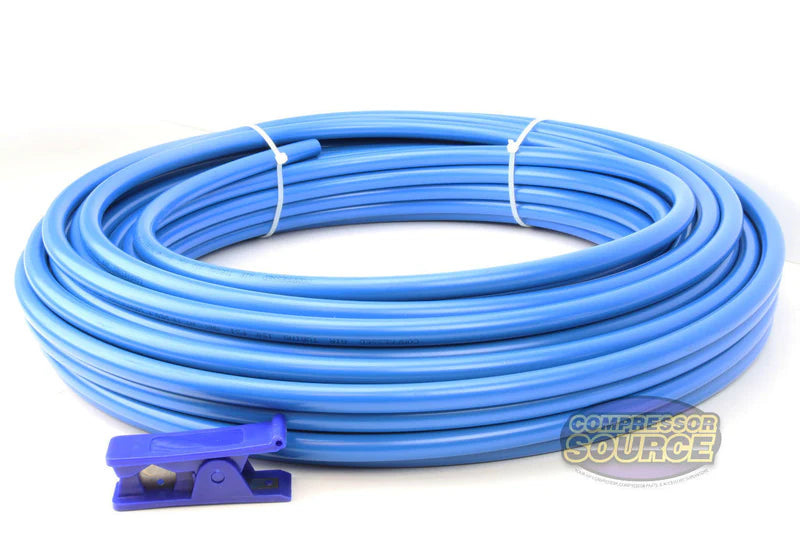 NYLON TUBING W/ TUBING CUTTER 1/2IN OD X 3/8IN ID 100FT ROLL