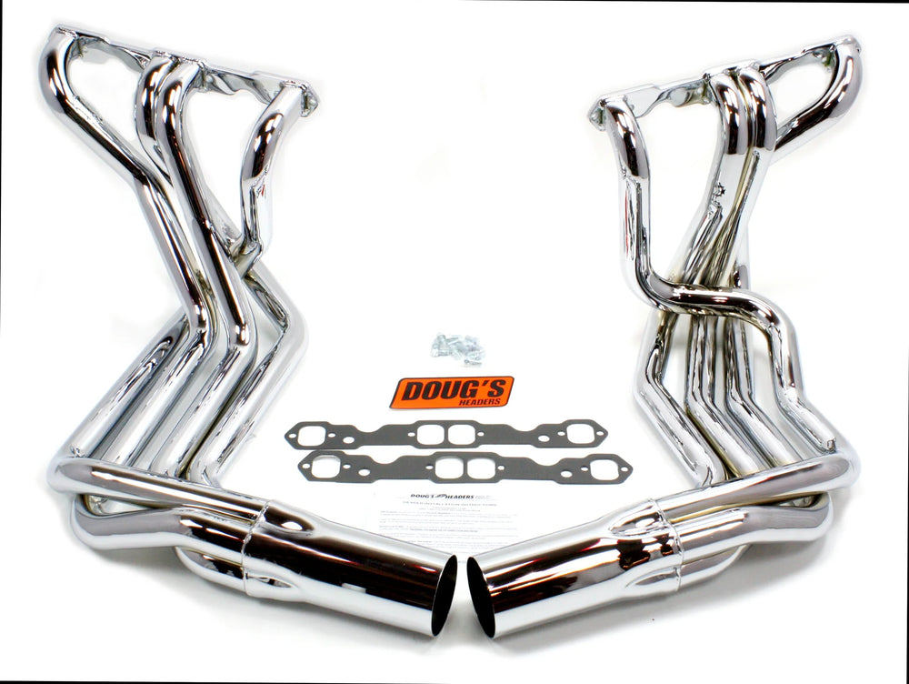 SBC Side Mount Headers 304 S/S - 63-82 Vette
