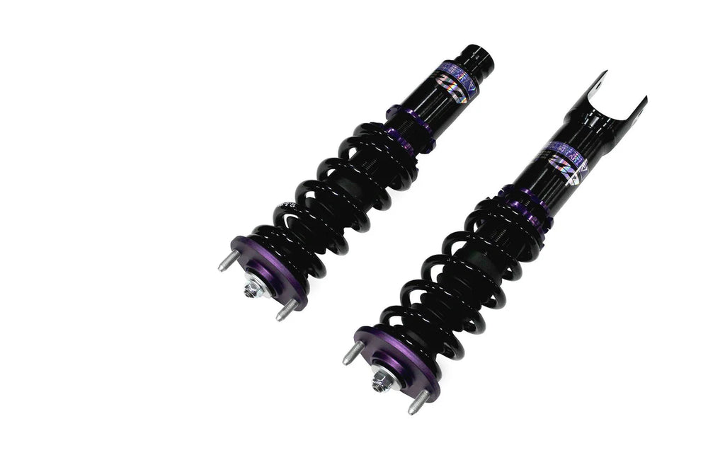 RS Coilovers w Front Air Cups Silver Control System #D-AS-02-VACF-12 D2-ACK01
