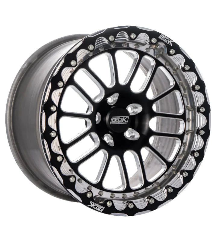 Belak 15x9 / 6in BS / 5x114.3 BP / High Pad / Series 2 Wheel - Single Beadlock Billet Outer Lip
