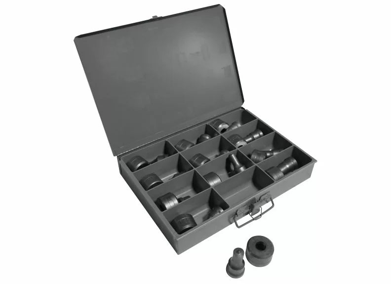 12 PIECE STANDARD ROUND PUNCH & DIE