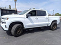 19C SILVERADO/SIERRA 1500/20C SILVERADO/SIERRA 2500/3500 CREW CAB ALUMITE BOLT ON HOOP STEPS