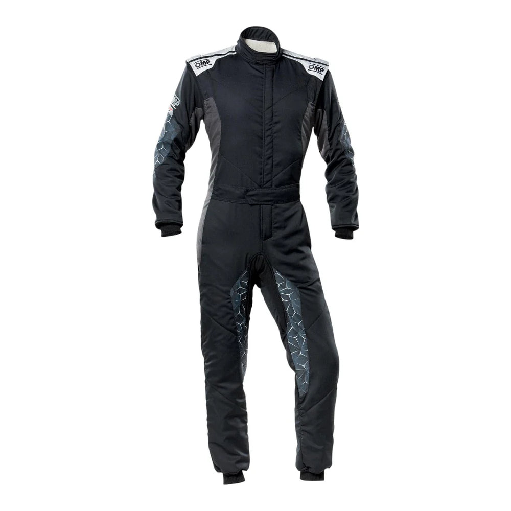 OMP Tecnica Hybrid Overall Fia 8856-2018 - Black/Silver Sz 62