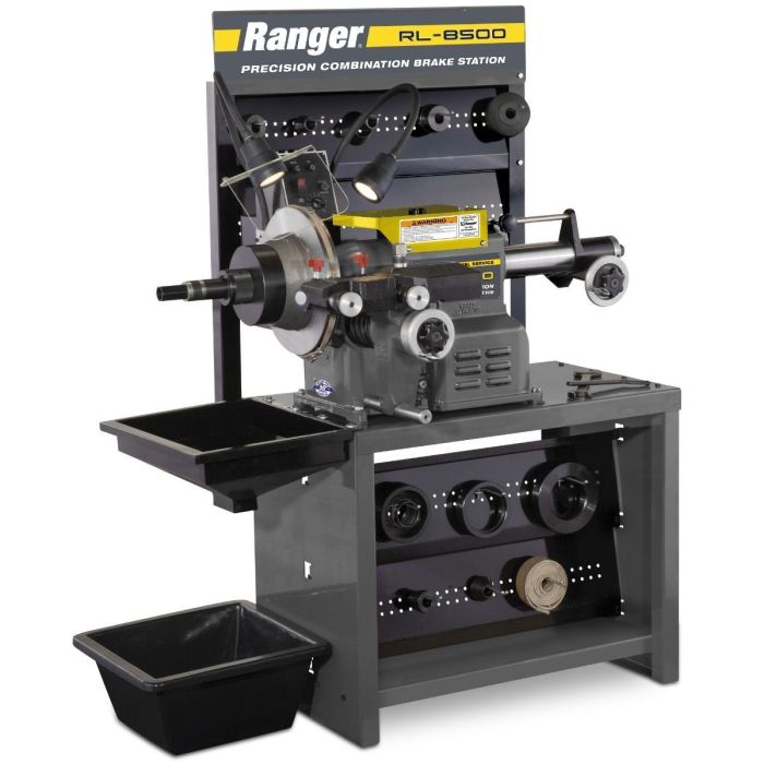 COMBINATION DISC/DRUM BRAKE LATHE W/BENCH & STD TOOLING