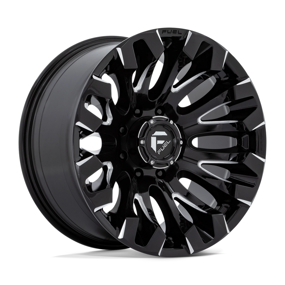 D828 20X10 8X180 G-BLK-MILL -18MM