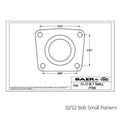 13" Pro+ Brake Sys RR Blk 93-97 F-body