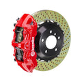 Brembo 97-04 Corvette C5 Front GT BBK 6 Piston Cast 355x32 2pc Rotor Drilled-Red