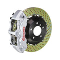 Brembo 97-04 Corvette C5 Front GT BBK 6 Piston Cast 355x32 2pc Rotor Drilled-Red