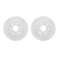 DFC 05-20 Cadillac Escalade EXT Front Drilled & Slotted Geoperformance Rotors