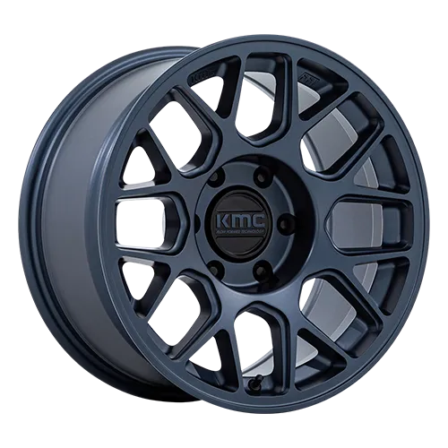 KM730 17X8.5 6X135 MTL-BLUE 25MM