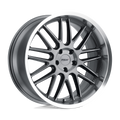 ~(26 lbs. 21X21X11)~ TSW AVALON 19x9.5 5/112 ET39 CB66.56 GUNMETAL W/BRUSHED GUNMETAL FACE AND MACHINED
