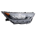CAPA TY RAV4 1921 HEADLIGHT ASSY LE MDL JPN BLT BLK BEZEL W/O ADAPTIVE HEADLAMPS RH